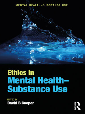 cover image of Ethics in Mental Health-Substance Use